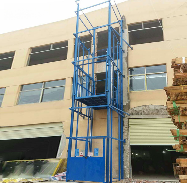 资溪建材厂室外物料提升