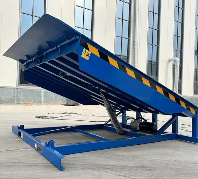 资溪固定式登车桥应用